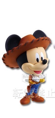 Mickey Mouse (Woody), Disney, Toy Story, Banpresto, Pre-Painted